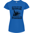 Skydiving No Explanation Freefall Funny Womens Petite Cut T-Shirt Royal Blue