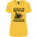 Skydiving No Explanation Freefall Funny Womens Wider Cut T-Shirt Yellow