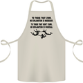 Skydiving No Explanation Freefall Paras Cotton Apron 100% Organic Natural