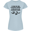 Skydiving No Explanation Freefall Paras Womens Petite Cut T-Shirt Light Blue