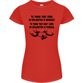 Skydiving No Explanation Freefall Paras Womens Petite Cut T-Shirt Red