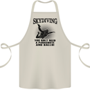 Skydiving Parachute & Balls Skydiver Funny Cotton Apron 100% Organic Natural
