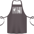 Slave to the System Anti Capitalism Cotton Apron 100% Organic Dark Grey