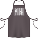 Slave to the System Anti Capitalism Cotton Apron 100% Organic Dark Grey