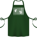 Slave to the System Anti Capitalism Cotton Apron 100% Organic Forest Green