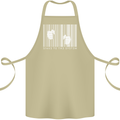 Slave to the System Anti Capitalism Cotton Apron 100% Organic Khaki