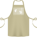 Slave to the System Anti Capitalism Cotton Apron 100% Organic Khaki