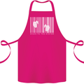 Slave to the System Anti Capitalism Cotton Apron 100% Organic Pink