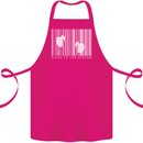 Slave to the System Anti Capitalism Cotton Apron 100% Organic Pink