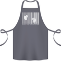 Slave to the System Anti Capitalism Cotton Apron 100% Organic Steel