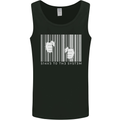 Slave to the System Anti Capitalism Mens Vest Tank Top Black