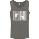 Slave to the System Anti Capitalism Mens Vest Tank Top Charcoal