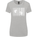 Slave to the System Anti Capitalism Womens Wider Cut T-Shirt Sports Grey