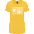 Slave to the System Anti Capitalism Womens Wider Cut T-Shirt Yellow