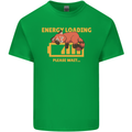 Sleeping Fox Energy Funny Lazy Anti-Social Kids T-Shirt Childrens Irish Green