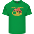 Sleeping Fox Energy Funny Lazy Anti-Social Mens Cotton T-Shirt Tee Top Irish Green
