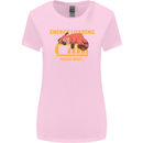 Sleeping Fox Energy Funny Lazy Anti-Social Womens Wider Cut T-Shirt Light Pink