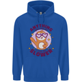 Sloth Anything I Can Do Slower Funny Childrens Kids Hoodie Royal Blue