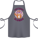 Sloth Anything I Can Do Slower Funny Cotton Apron 100% Organic Steel