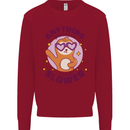 Sloth Anything I Can Do Slower Funny Kids Sweatshirt Jumper Red