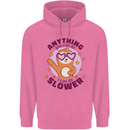 Sloth Anything I Can Do Slower Funny Mens 80% Cotton Hoodie Azelea