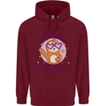 Sloth Anything I Can Do Slower Funny Mens 80% Cotton Hoodie Maroon