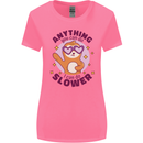 Sloth Anything I Can Do Slower Funny Womens Wider Cut T-Shirt Azalea