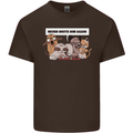 Sloth Board Games Funny Kids T-Shirt Childrens Chocolate