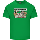 Sloth Board Games Funny Kids T-Shirt Childrens Irish Green