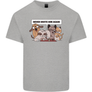 Sloth Board Games Funny Kids T-Shirt Childrens Sports Grey