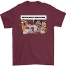 Sloth Board Games Funny Mens T-Shirt Cotton Gildan Maroon
