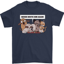 Sloth Board Games Funny Mens T-Shirt Cotton Gildan Navy Blue