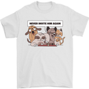Sloth Board Games Funny Mens T-Shirt Cotton Gildan White