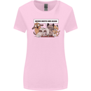 Sloth Board Games Funny Womens Wider Cut T-Shirt Light Pink