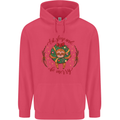 Sloth Eat Sleep & Be Merry Funny Christmas Childrens Kids Hoodie Heliconia