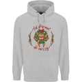 Sloth Eat Sleep & Be Merry Funny Christmas Childrens Kids Hoodie Sports Grey