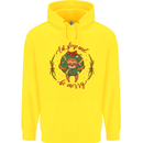 Sloth Eat Sleep & Be Merry Funny Christmas Childrens Kids Hoodie Yellow