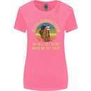 Sloth Hiking Team Funny Trekking Walking Womens Wider Cut T-Shirt Azalea