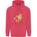 Sloth Hiking Team Trekking Rambling Funny Childrens Kids Hoodie Heliconia