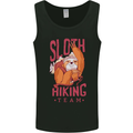 Sloth Hiking Team Trekking Rambling Funny Mens Vest Tank Top Black