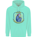 Sloth I'm Not Slow Funny Gaming Gamer Childrens Kids Hoodie Peppermint