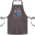 Sloth I'm Not Slow Funny Gaming Gamer Cotton Apron 100% Organic Dark Grey