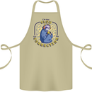 Sloth I'm Not Slow Funny Gaming Gamer Cotton Apron 100% Organic Khaki