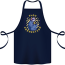 Sloth I'm Not Slow Funny Gaming Gamer Cotton Apron 100% Organic Navy Blue