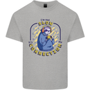 Sloth I'm Not Slow Funny Gaming Gamer Kids T-Shirt Childrens Sports Grey