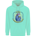 Sloth I'm Not Slow Funny Gaming Gamer Mens 80% Cotton Hoodie Peppermint