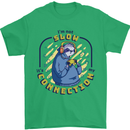 Sloth I'm Not Slow Funny Gaming Gamer Mens T-Shirt Cotton Gildan Irish Green