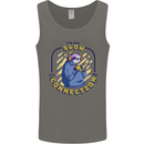 Sloth I'm Not Slow Funny Gaming Gamer Mens Vest Tank Top Charcoal