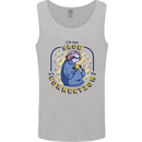 Sloth I'm Not Slow Funny Gaming Gamer Mens Vest Tank Top Sports Grey