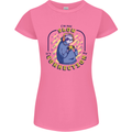 Sloth I'm Not Slow Funny Gaming Gamer Womens Petite Cut T-Shirt Azalea